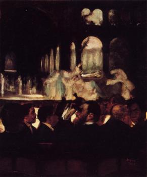 Edgar Degas : The Ballet Scene from Robert la Diable